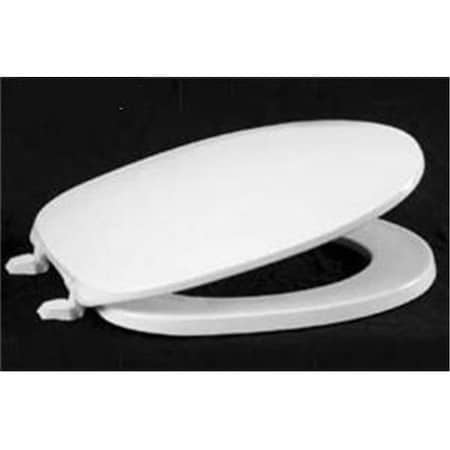 Centoco Manufacturing Corporation Centoco 200-407 Black Premium Plastic Toilet Seat 200-407